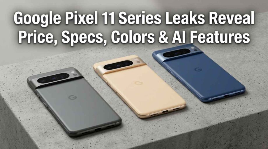 google-pixel-11-series-price-specs-colors-ai-features-leak