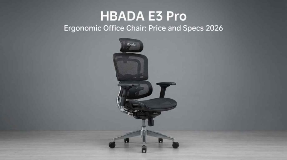 HBADA E3 Pro Ergonomic Office Chair: Price and Specs 2026 hbada-e3-pro-ergonomic-office-chair-2026
