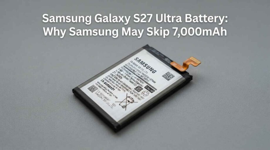 Samsung Galaxy S27 Ultra Battery: Why Samsung May Skip 7,000mAh samsung-galaxy-s27-ultra-battery-7000mah