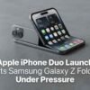 Apple iPhone Duo Launch Puts Samsung Galaxy Z Fold 8 Under Pressure apple-iphone-duo-vs-galaxy-z-fold-8