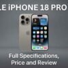 Apple iPhone 18 Pro Max Full Specifications, Price and Review iphone-18-pro-max-price-specs-launch-date