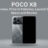 Poco X8 Overview, Price in Pakistan, Launch Date, Specs and Review poco-x8-price-in-pakistan