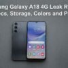 Samsung Galaxy A18 4G Leak Reveals Specs, Storage, Colors and Price samsung-galaxy-a18-4g-specs-price-storage-colors