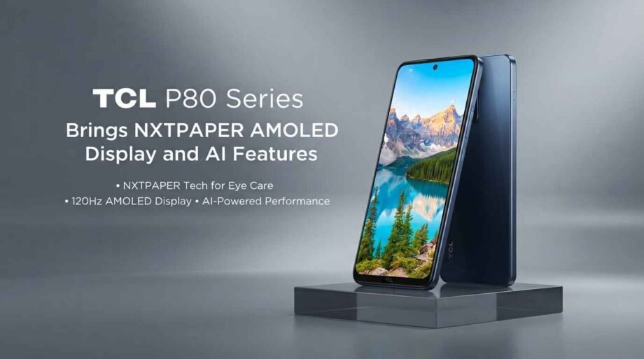 TCL P80 Series Brings NXTPAPER AMOLED Display and AI Features tcl-p80-series-nxtpaper-amoled-display